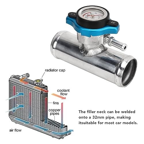 in Line Radiator Hose Filler Neck , Radiator Coolant Filler, Radiator with T