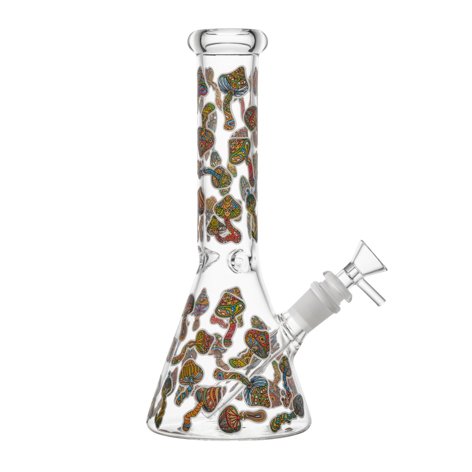 10&Prime; Mushroom Hookah Handcraft Glass Bong Water Smoking Pipe Percolator Bongs