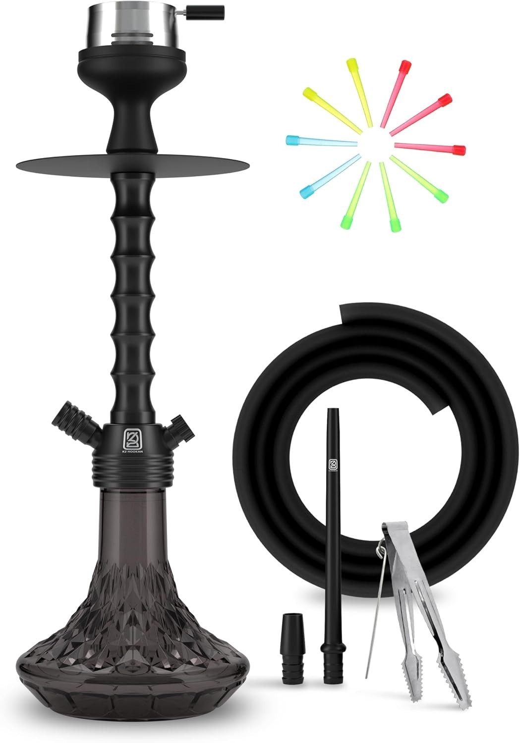 Hookah Set With Everything 16 » Shisha Hookah Complete Set – Dark Acrylic