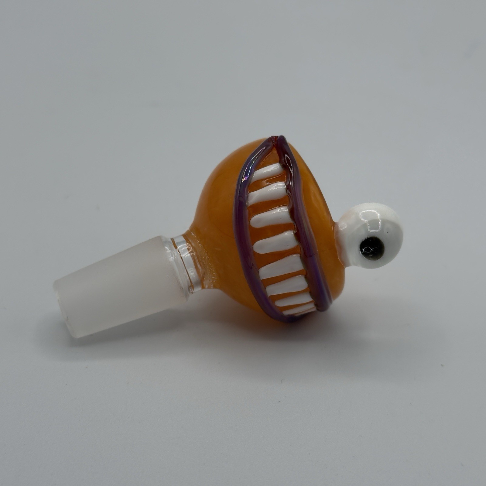 14MM Male Glass Bowl Piece Slide for Bong Water Pipe Hookah – Orange Cyclops