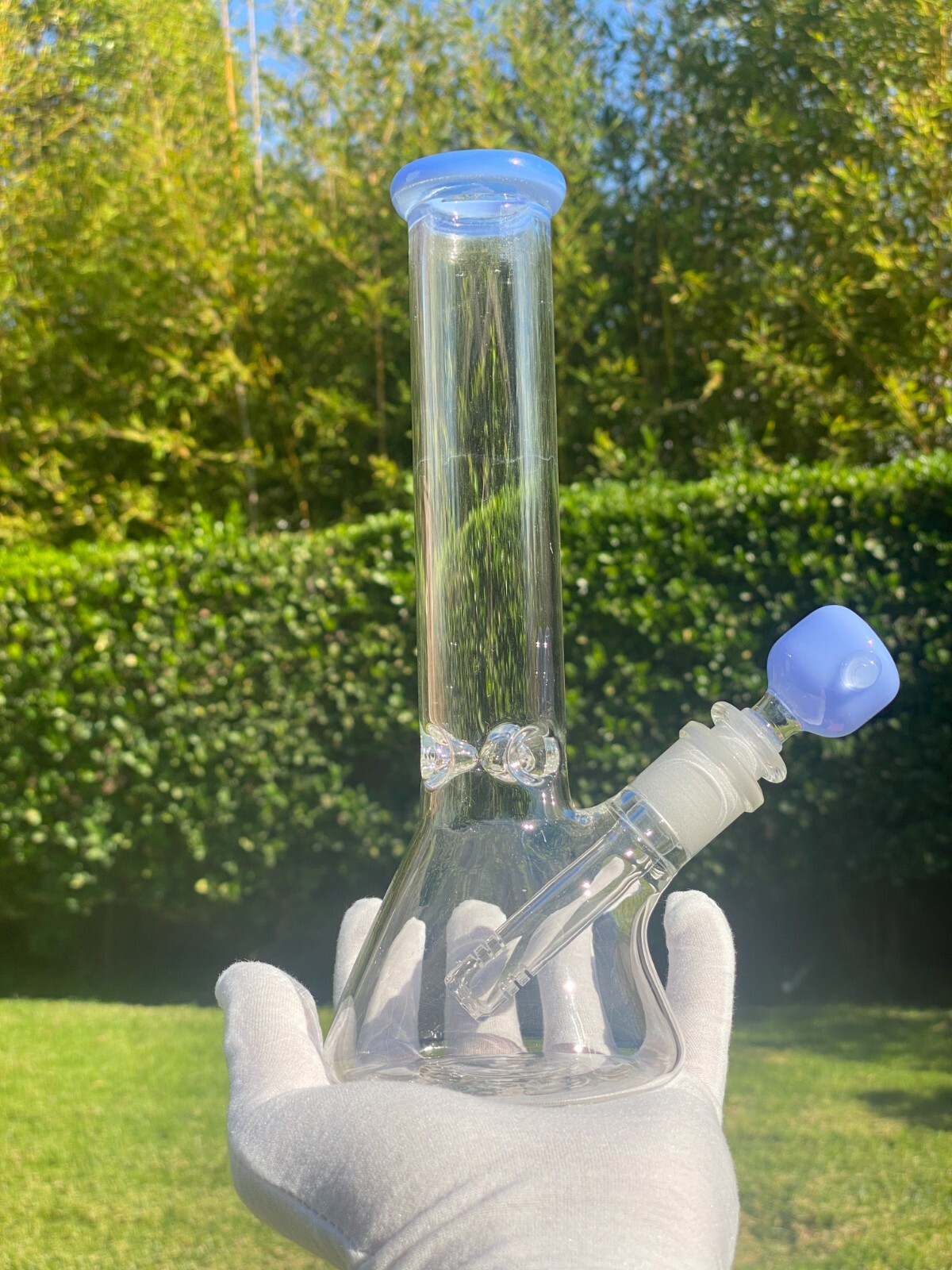 10 » Hookah Glass Water Pipe Bong Thick Bubbler Percolator Beaker
