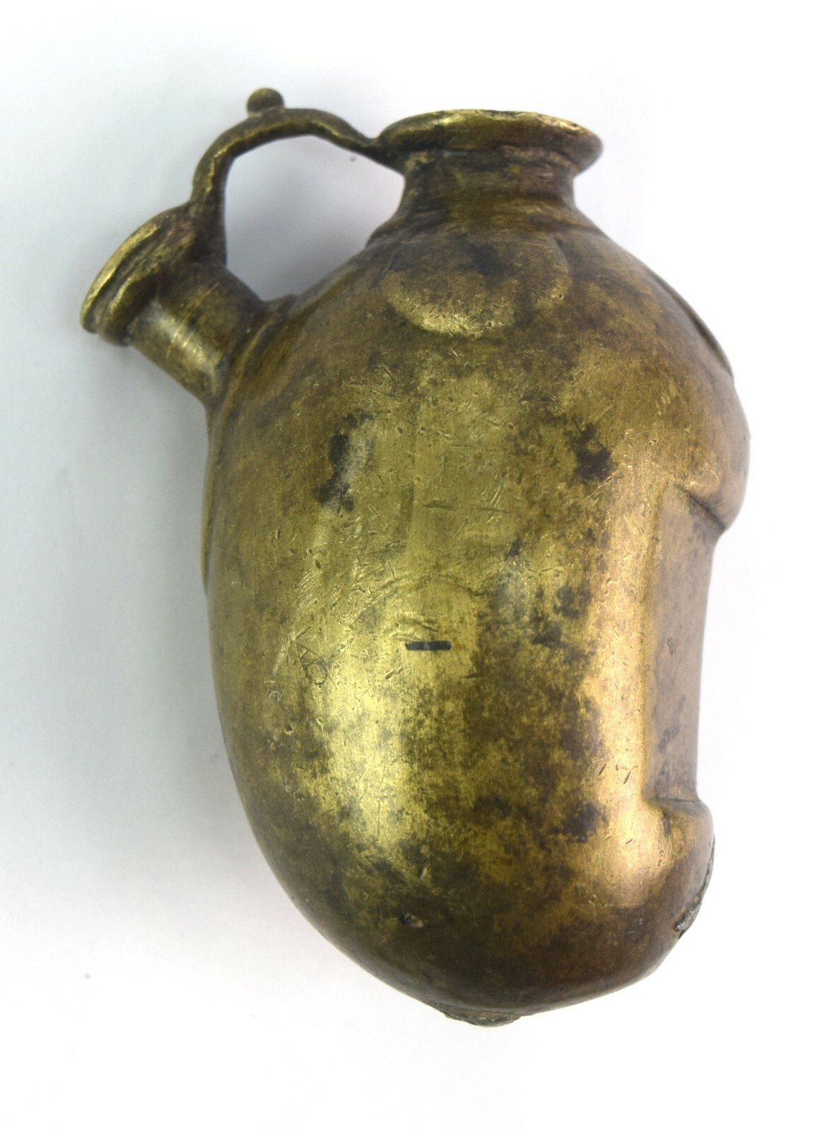Old Mango Shaped Beautiful Hand-Hookah – Islamic Hukka Pot Collectible. G9-145