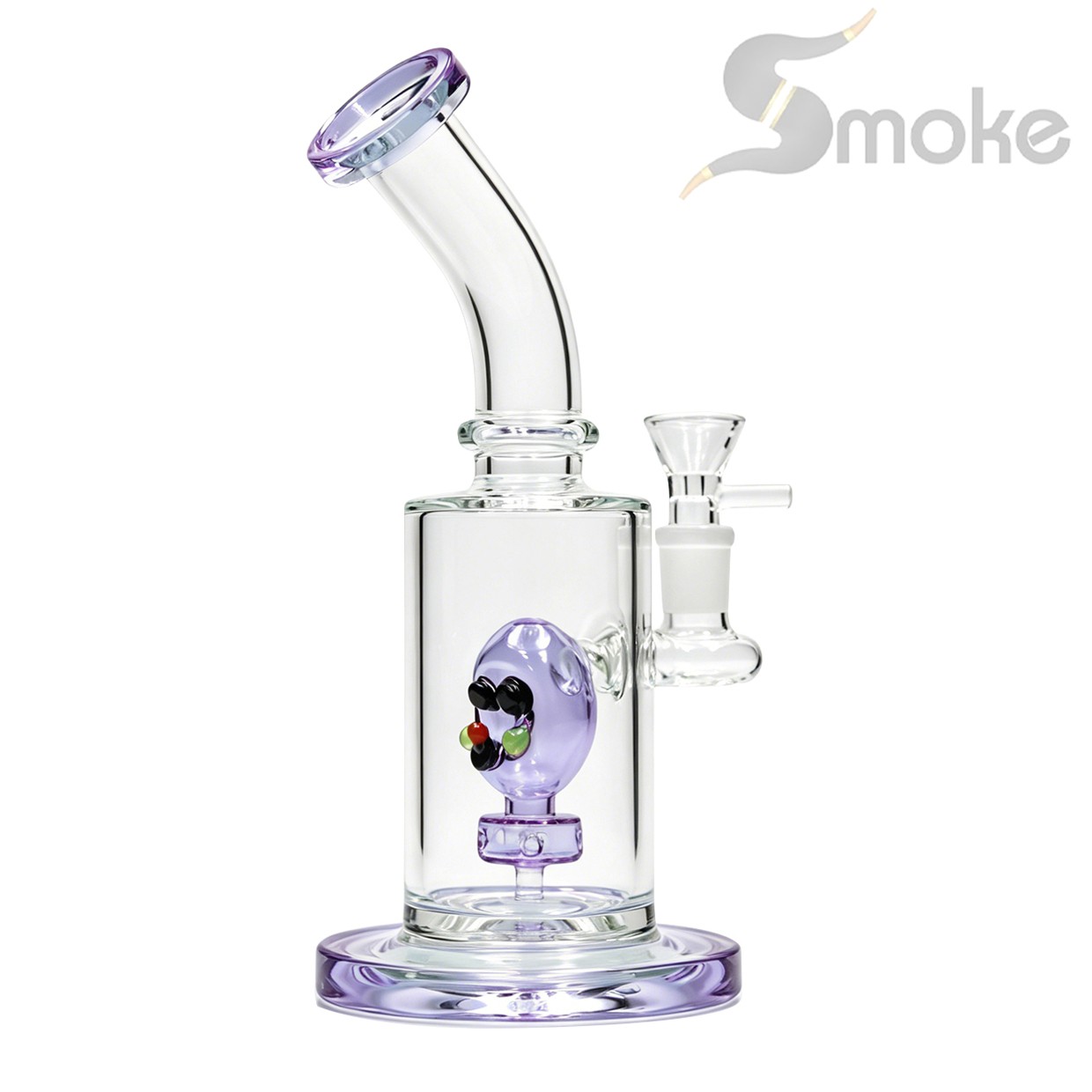 Alien 9IN Glass Bong Water Pipes Smoking Tobacco Perc bongs 14mm bowl Hookah