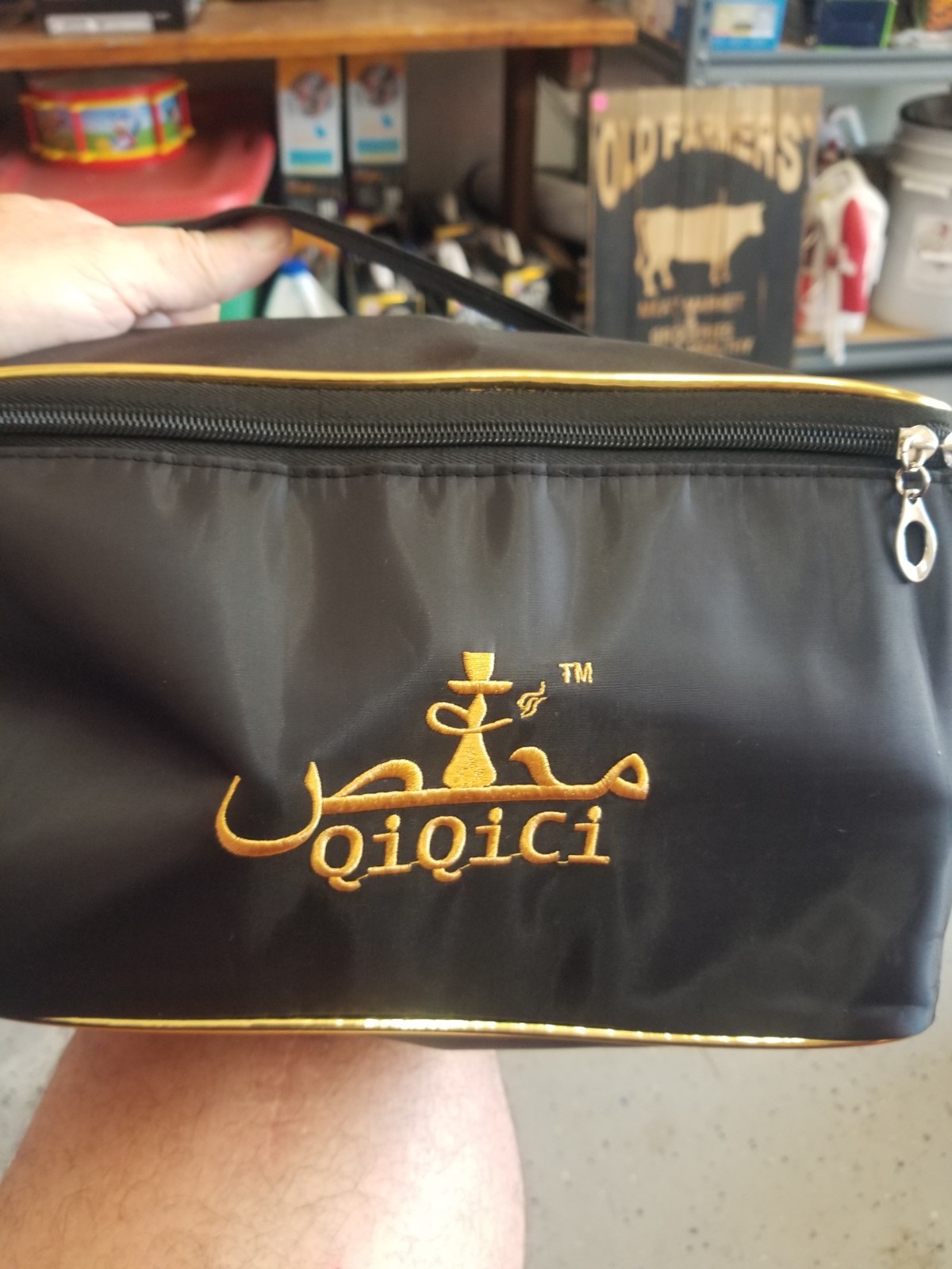 QiQiCi Cuboid Hookah 2 Hose Set QC220309005 W/EXTRAS!🌈🌈🌈🌈🌈🌈🌈🌈🌈🌈🌈🌈