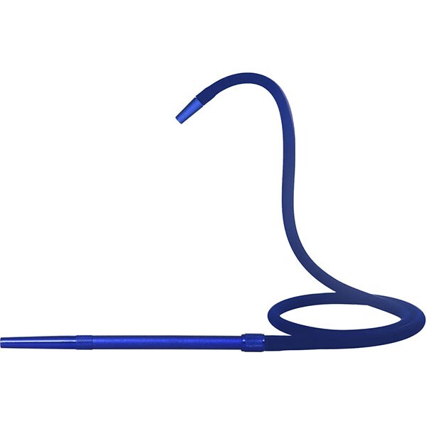 MYA Premium Silicon Hose With Gift Box Silicone Washable Shisha Pipe Blue