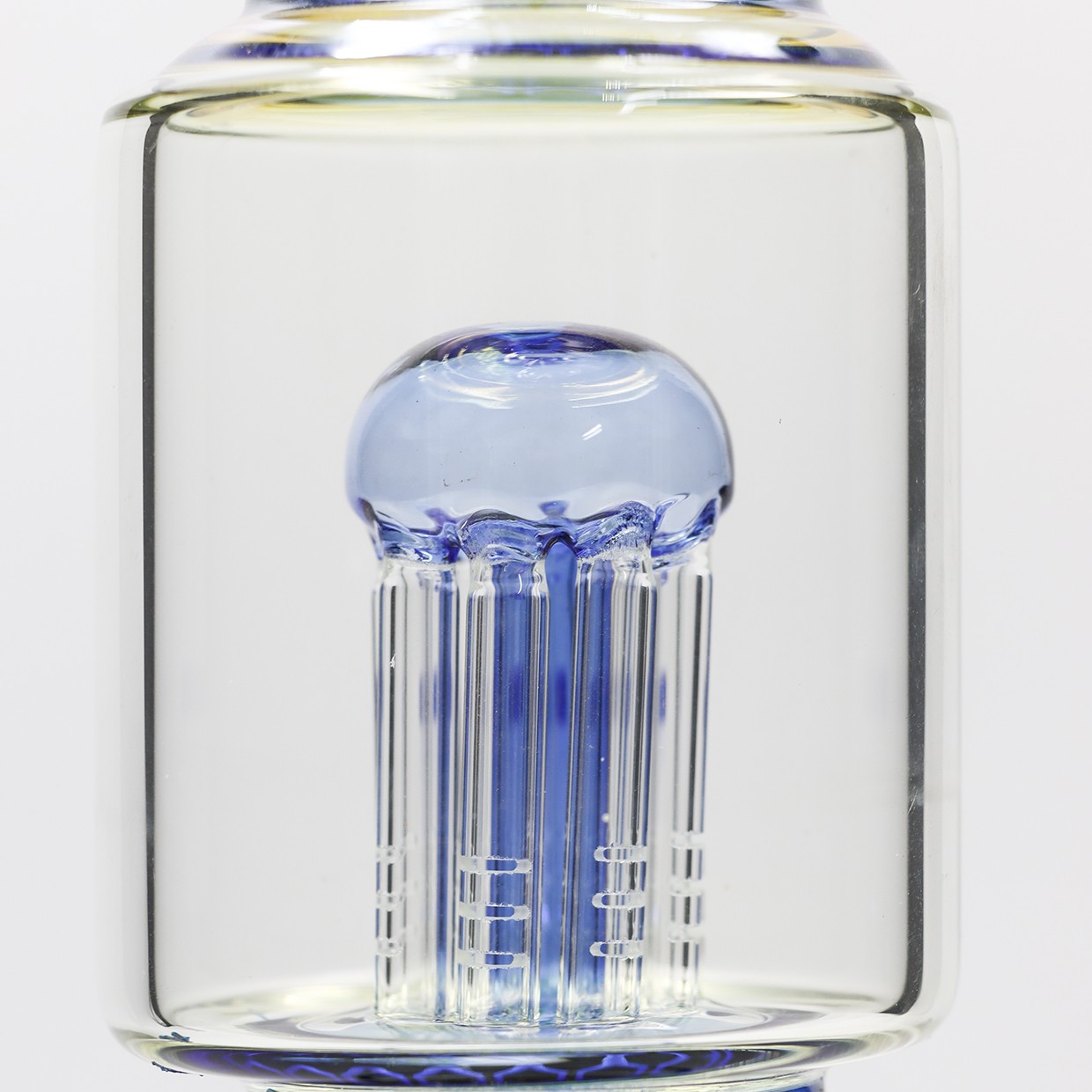 16 »(XL)Tall-4mm Thick Glass Bong Water Pipe Smoking Sandblasted Honey comb Bong