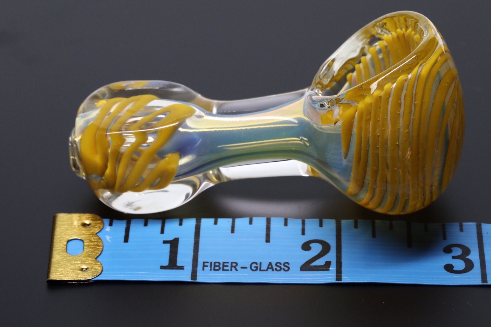 SMOKING MINI HITTER HEAVY 3” HAND PIPE BLOWN GLASS POCKET PIPA BOWL USA TOBACCO