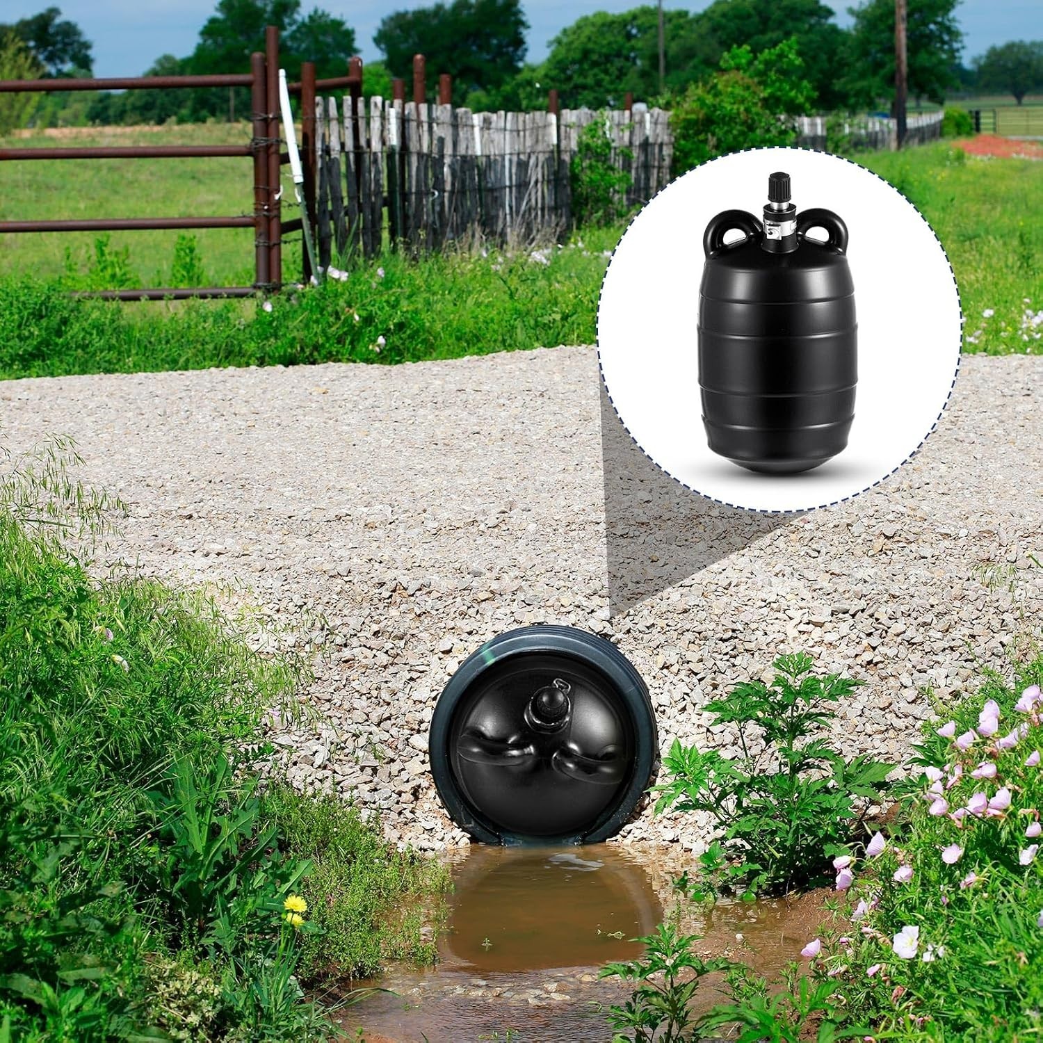 Durable 3&Prime; Inflatable Plug with Accessories for Easy Pipeline Maintenance