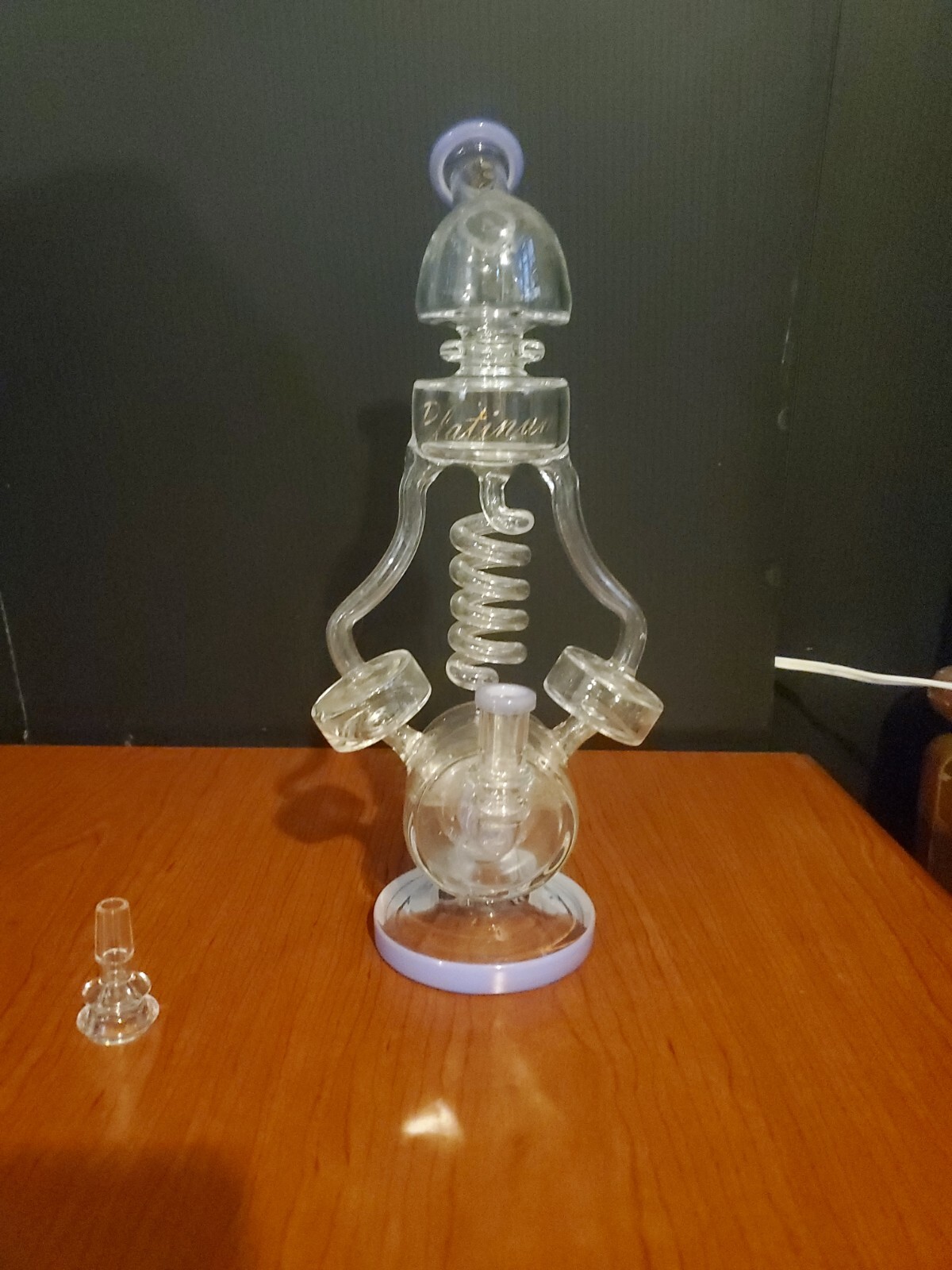 LOOKAH GLASS ALIEN ROBOT RECYCLER | 15&Prime; | 14MM BONG