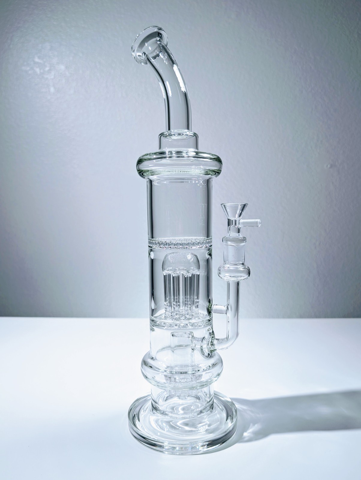 16&Prime; Thick Matrix Tree Honeycomb Percolators Glass Water Pipe Bong Premium Build