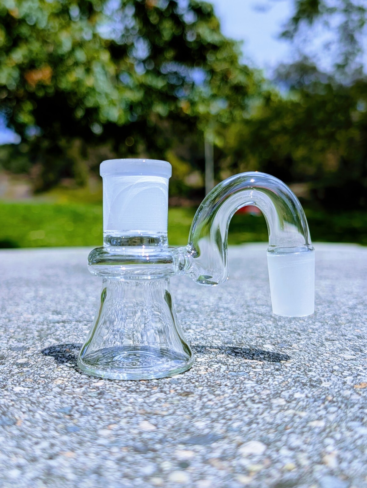 Premium Quality 18mm 90° 180 Degree Dry Ash Catcher Tobacco Water Pipe Bong
