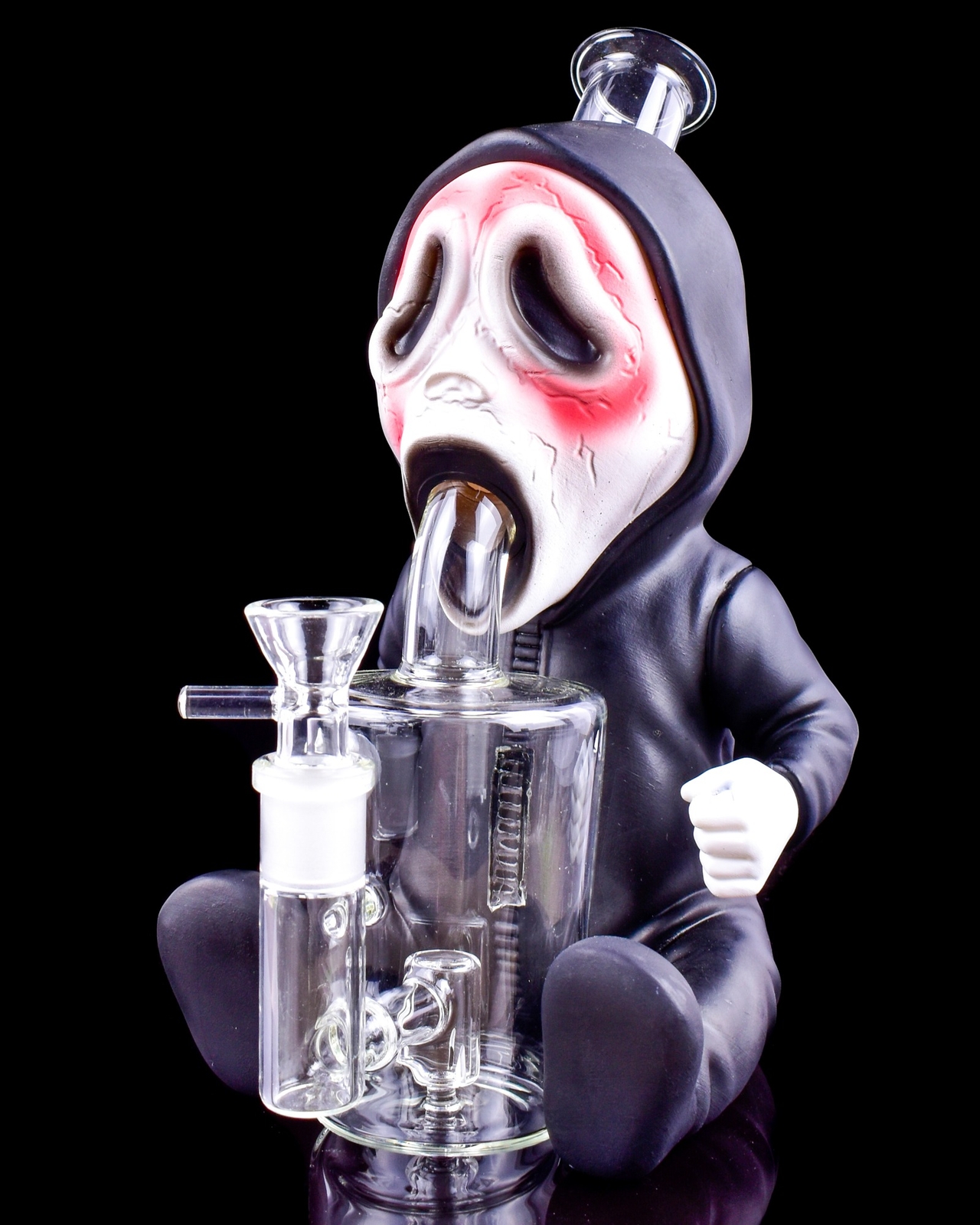 Monster Bong Glass Water Pipe Silicone Bong Alien Bong UFO Bong Hybrid Bong USA