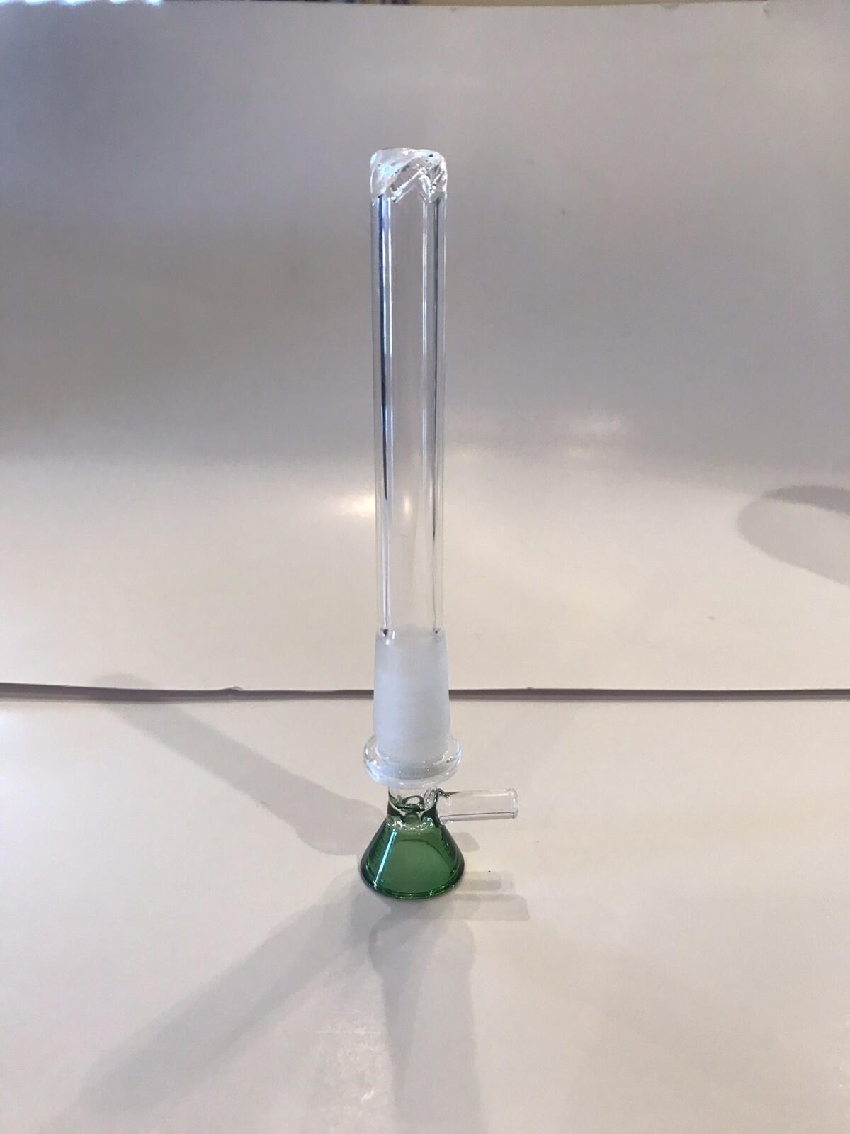 4” Inch Rifle Perc Glass Downstem 19/14mm Bowl 14mm Random Color Water Pipe Bong