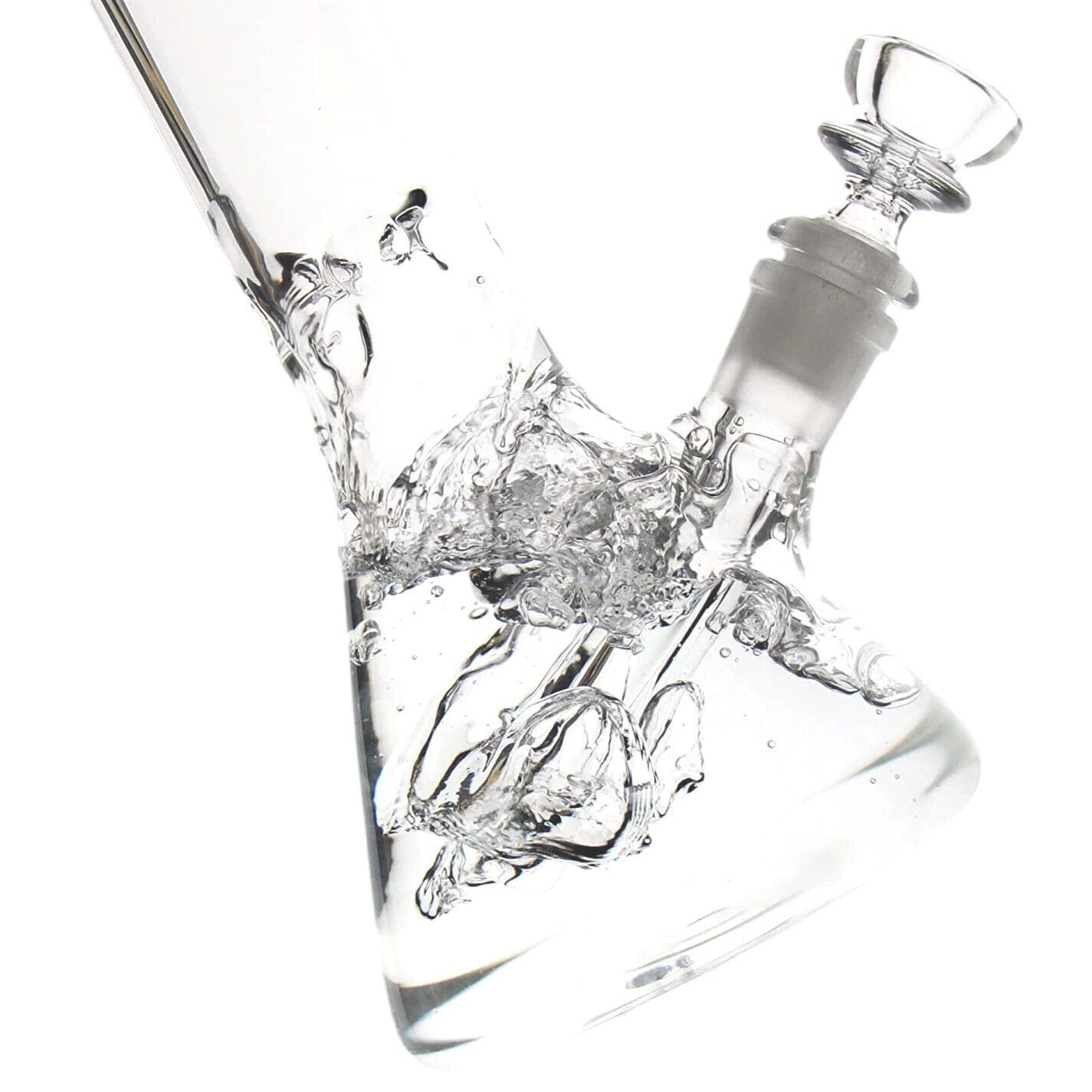 14Inch Glass Bong 7MM Super Heavy Glass Water Pipe Thickness Glass Beaker Bongs