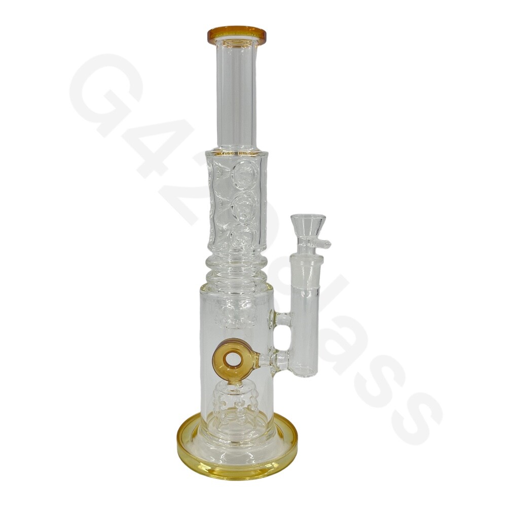 14 Inch Lookah Glass Water Pipe | Big Bong Hookah Bongs