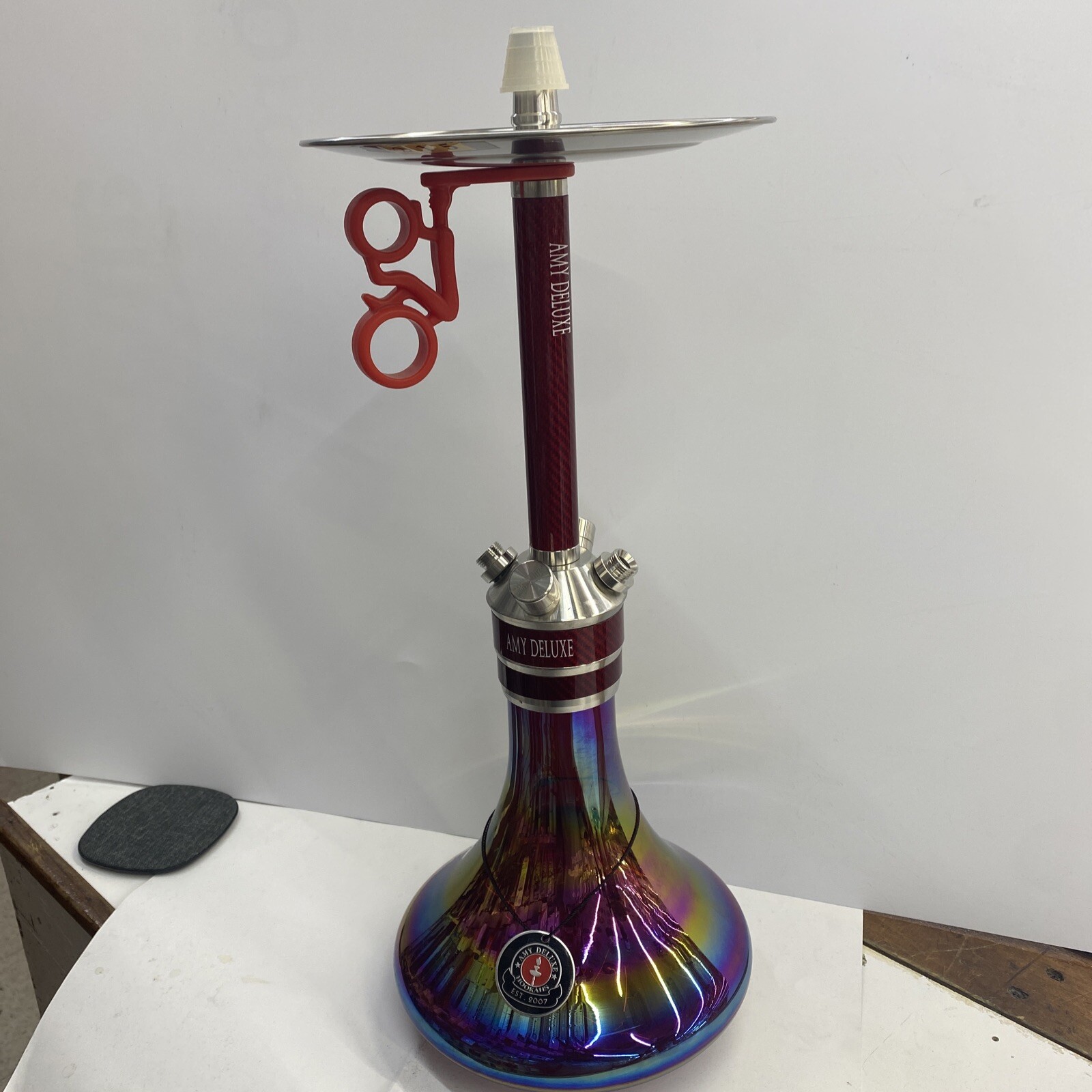 Hookah AMY Deluxe SS21.02 Nargila Shisha Pipe Smoking Complete Glass Set أرجيلة