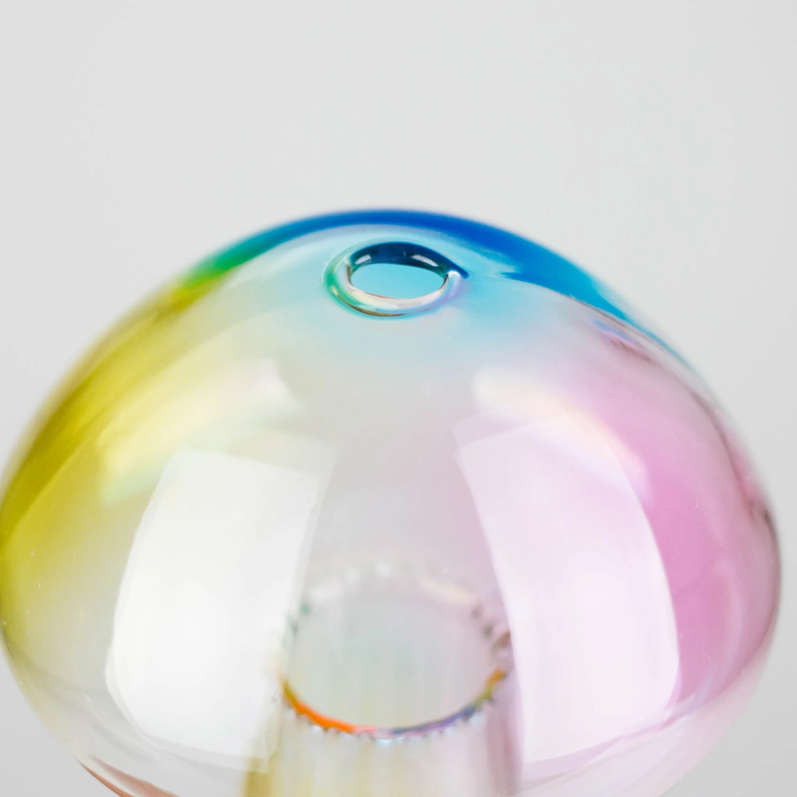 4.7&Prime; Glass Bong CUTE Mushroom Smoking Water Pipe Colorful Hookah Bubbler W/Bowl
