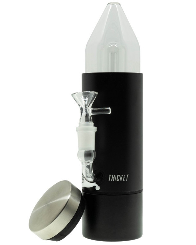 THICKET Travel Water Pipe | Black