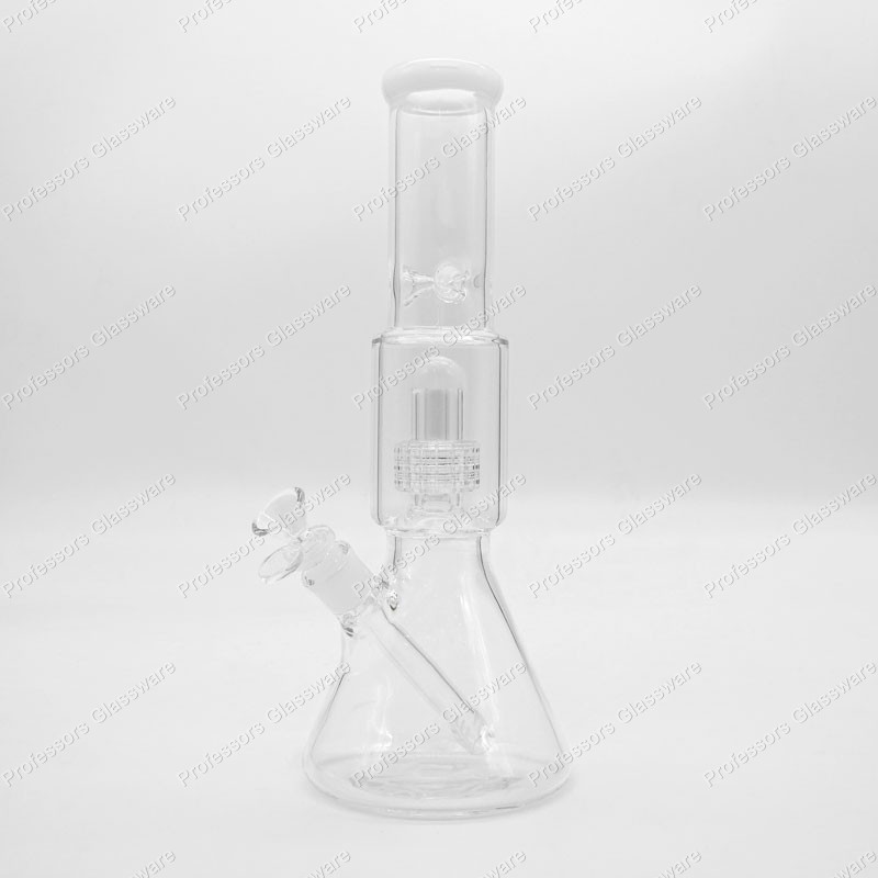 12&Prime; UFO Matrix Bong – Glass Water Pipe, UFO + Matrix Percolator, 14mm