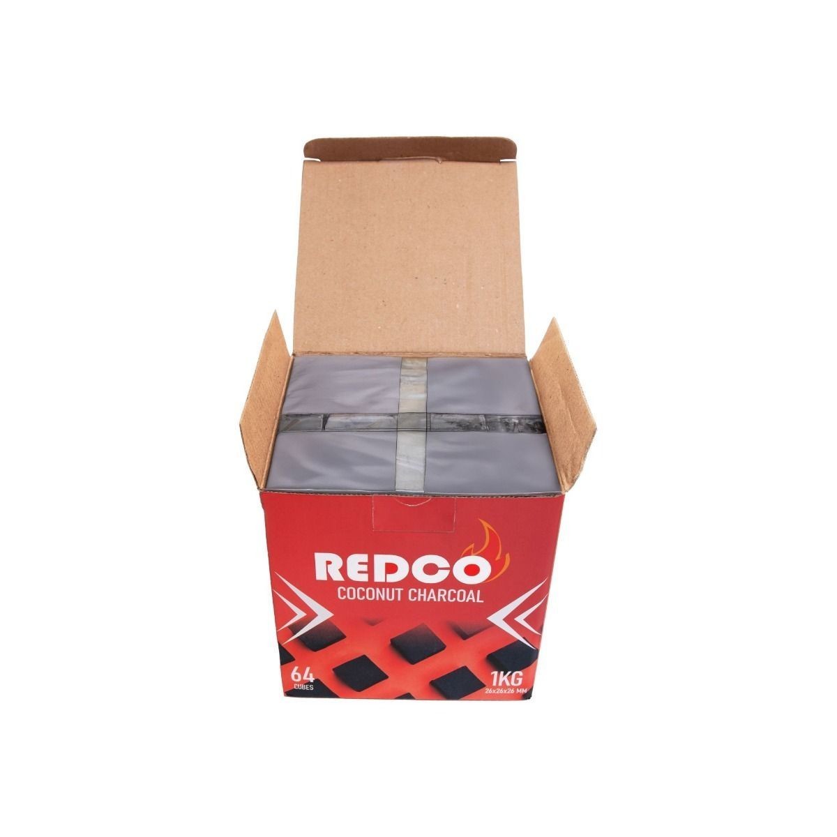 Amy Deluxe REDCO Natural Charcoal 26mm – 5x 1kg Shisha Charcoal