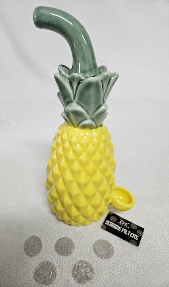 Mug-Pineapple Pipe Mug + 5 round screens FREE