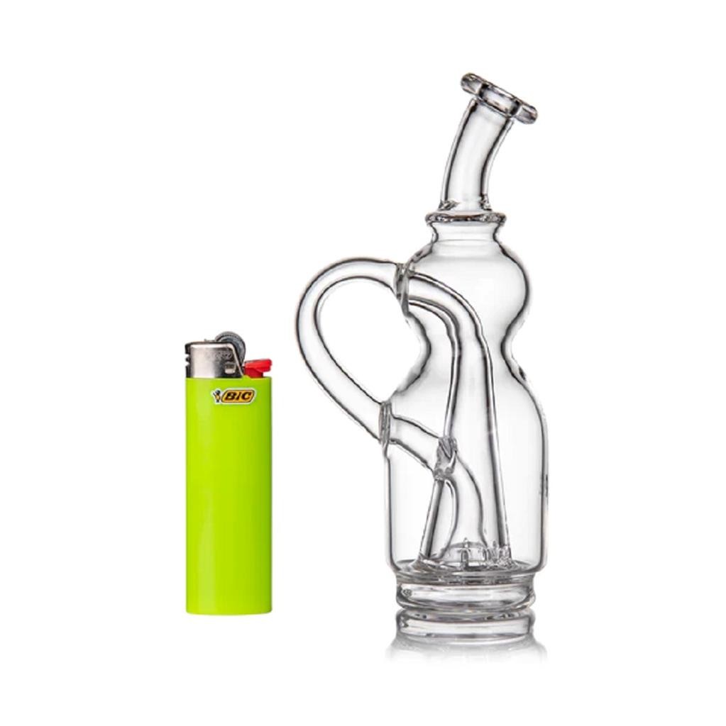 MJ Arsenal LASSO Peak Top Attachment 6.1&Prime; x 3&Prime; Borosilicate Glass MJA
