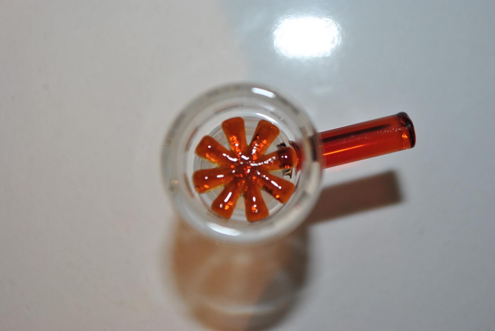 14MM Glass Bowl FREE SHIPPING male piece built in filter ash catcher 10MM& 18MM