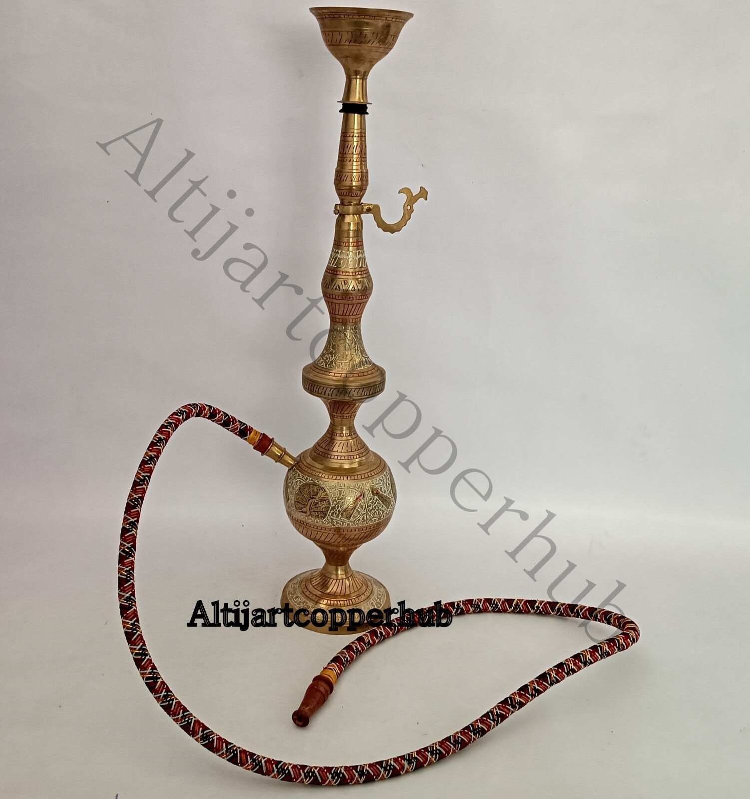 ANTIQUE PURE BRASS HOOKAH ARABIAN STYLISH HOOKAH HOME DECORATION ITEM