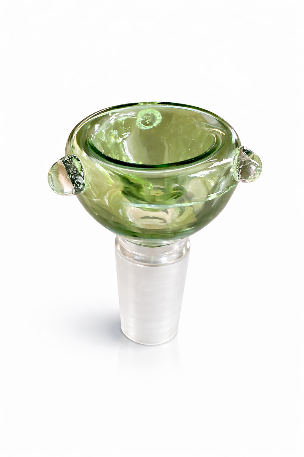 2pcs 14mm male Glass Bong Bowl Handmade Smoking Slide Bowl Replacement for Bong