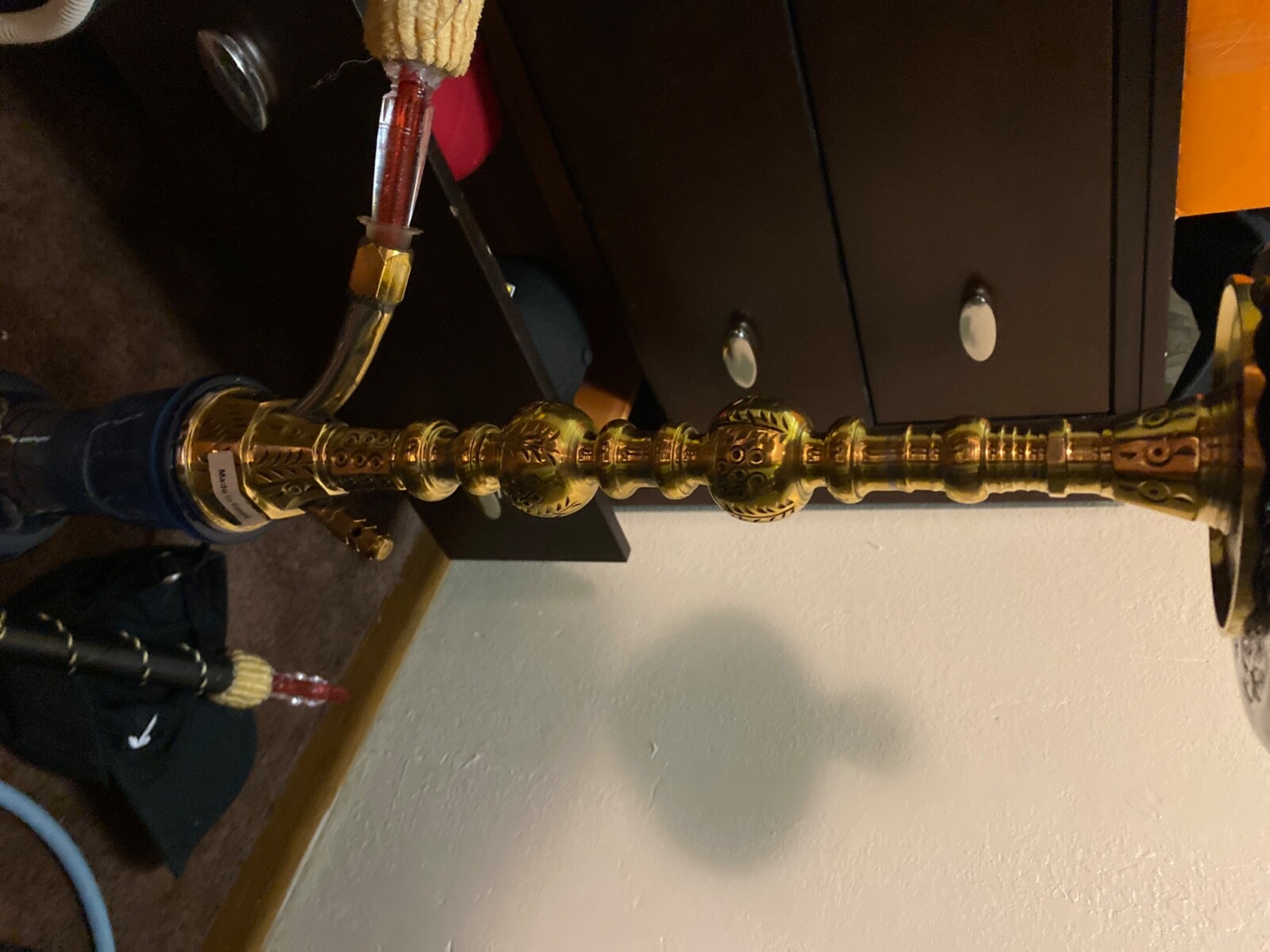 Khalil Mamoon Km 32&Prime; Hookah Apple Base. Text me with questions 440-867-8573.