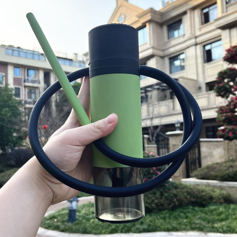 Acrylic & Silicone Hookah Bottle Shisha for Car Beach Picnic Chicha Cup Narguile