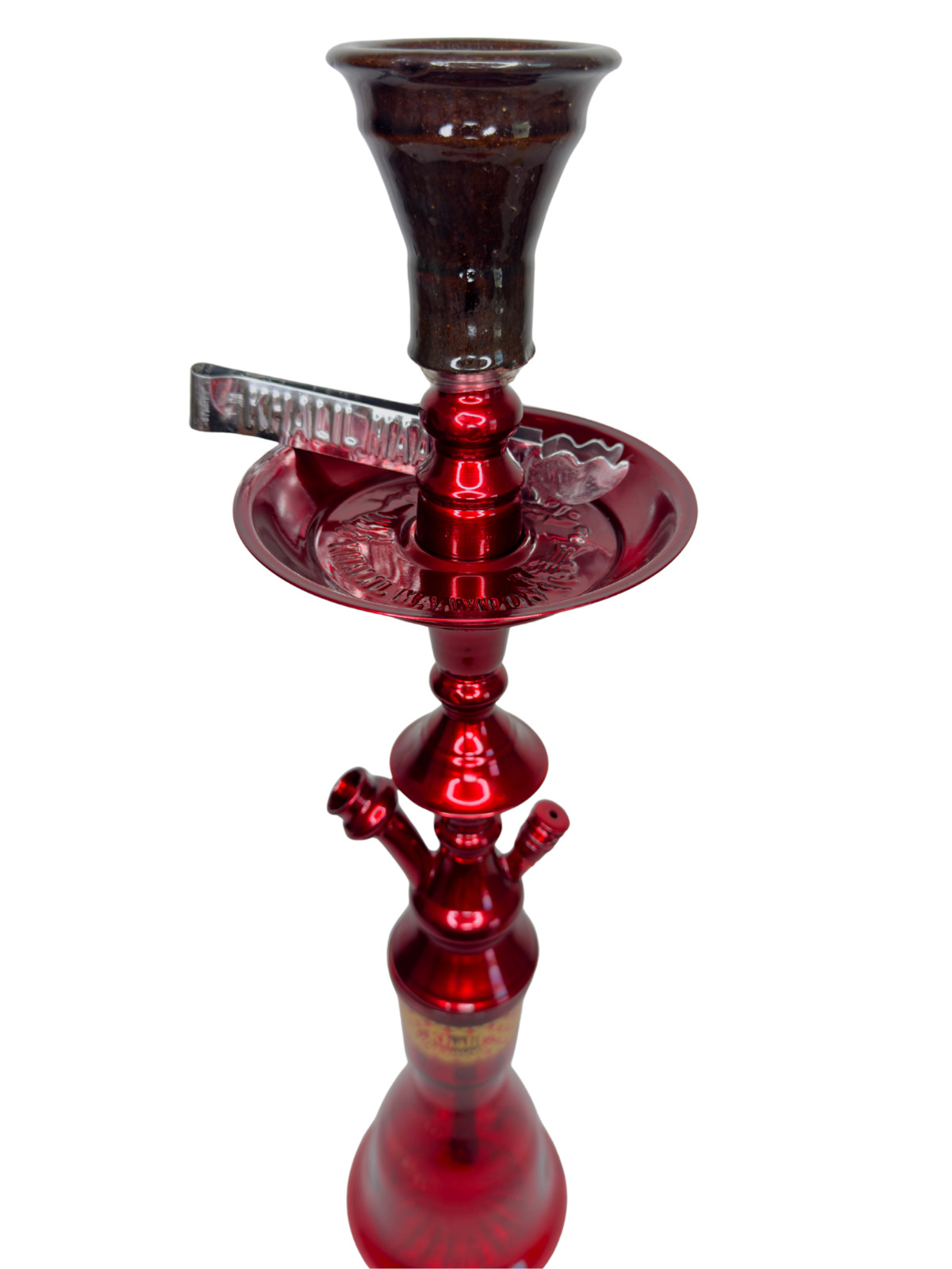 Khalil Maamoon Egyptian Hookah shisha set handcrafted Safari small green
