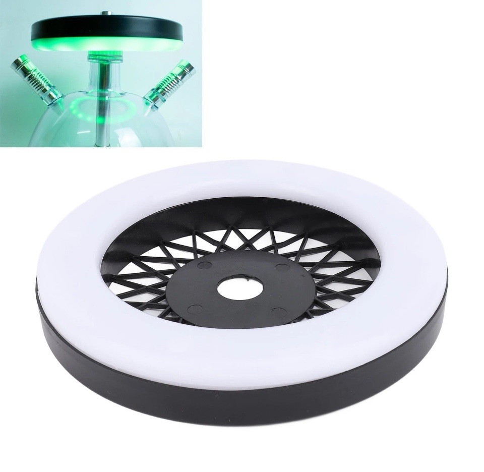 § Hookah LED Light RGB 16 Colors Lighting Hookah Round Lamp Panel With Remote