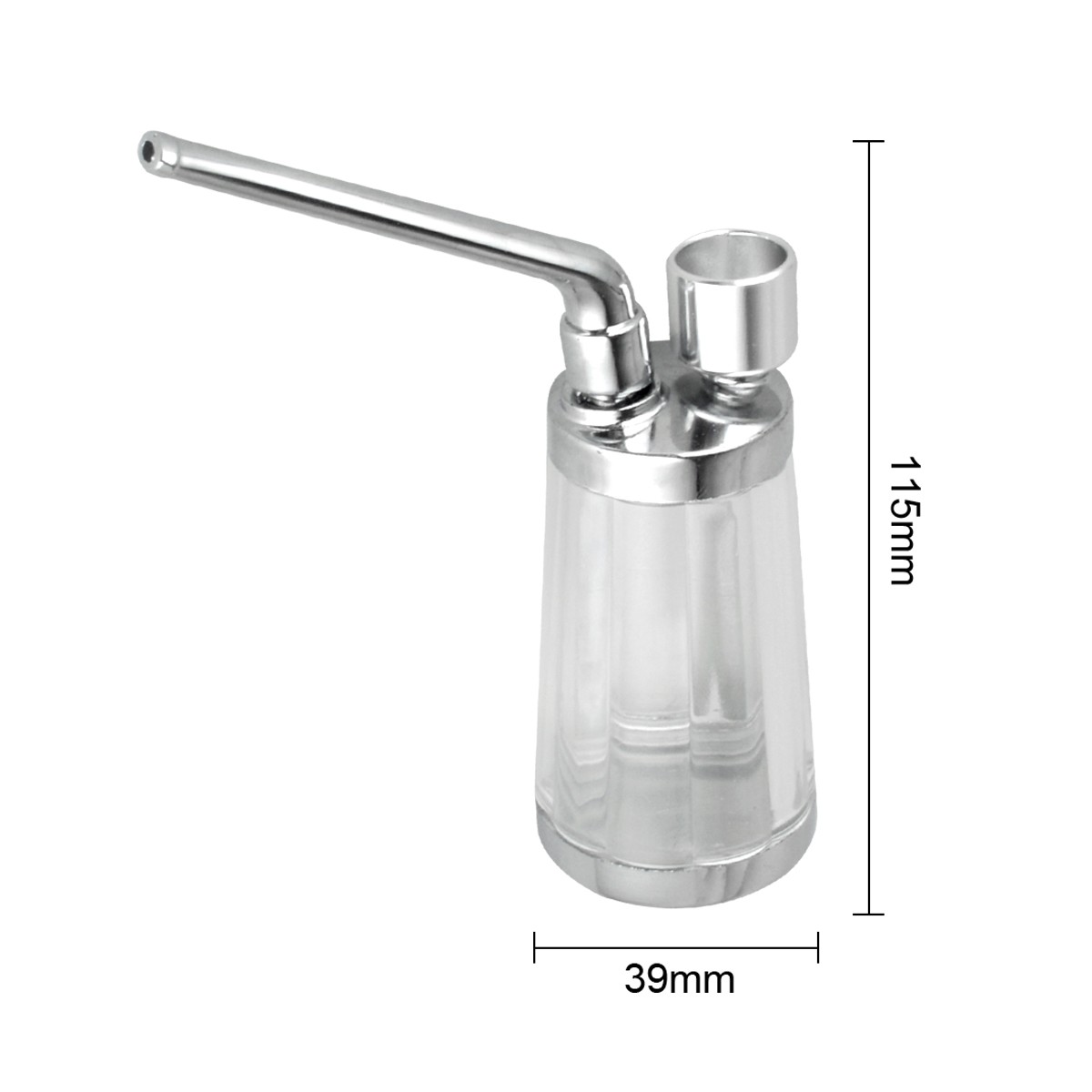 Water Bong Smoke Pipe Smoking Pipes Mini Small Tobacco Hookah Shisha-Portable