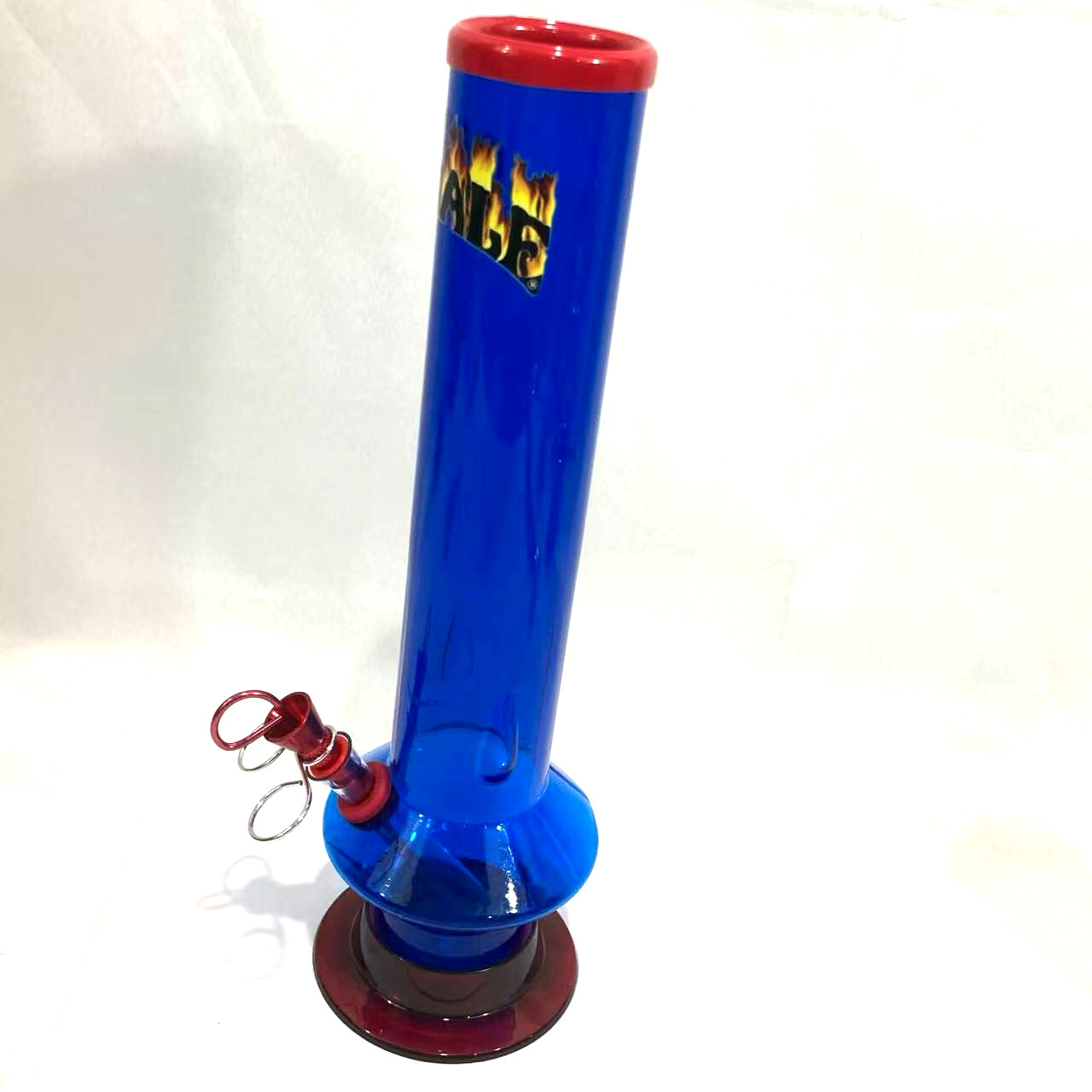INHALE®️ 2×12&Prime; UFO ACRYLIC HOOKAH WATER PIPE PULL STEM & POKER MADE IN THE USA