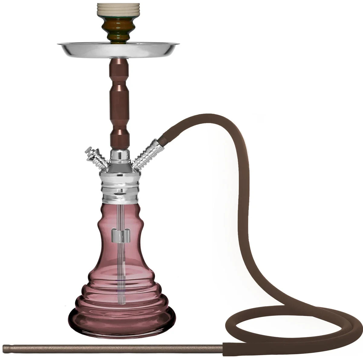 MYA BEYA Hookah | 1 Hose | 18&Prime; | Light Purple | Model BEYA-125-15DL | FREE Shipp