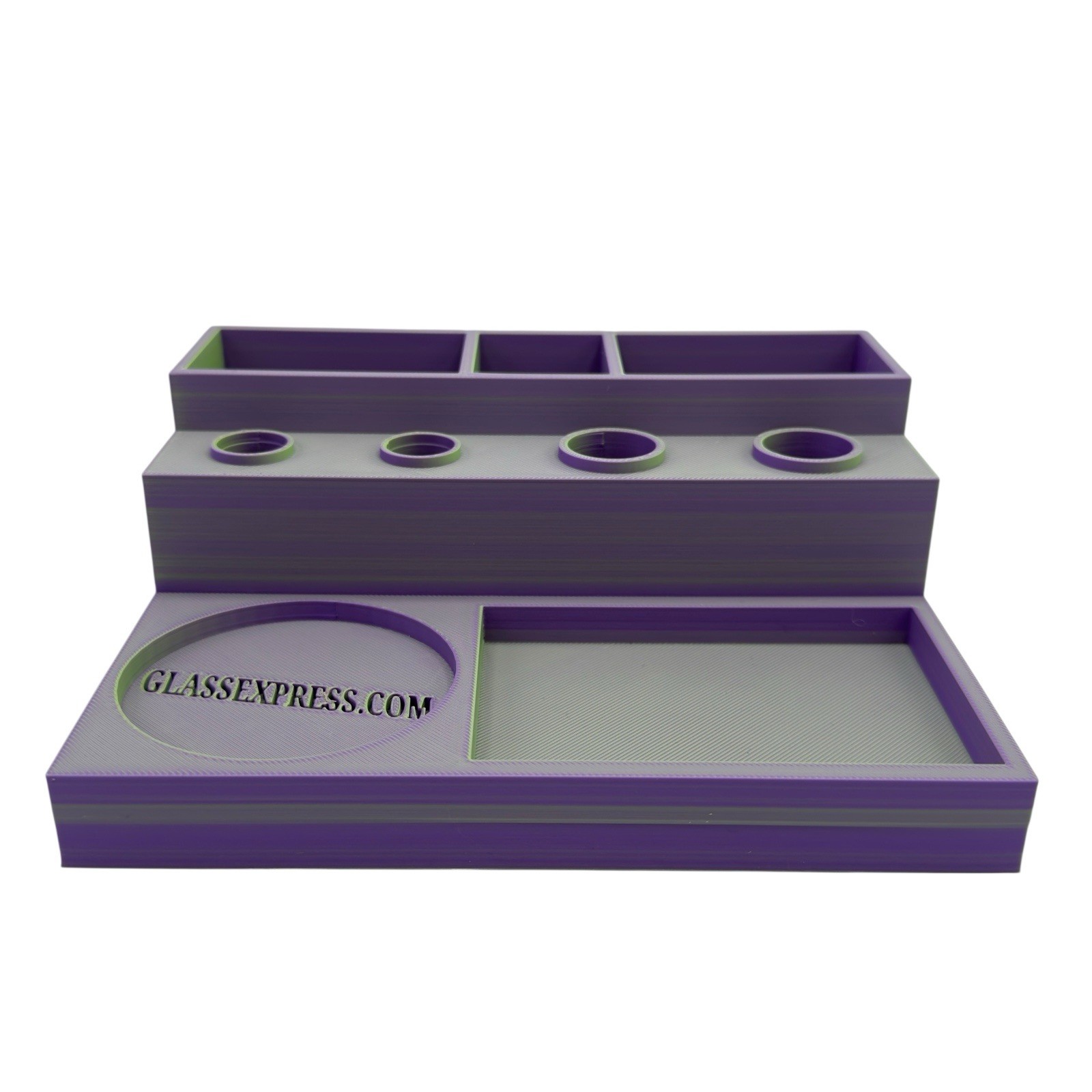 14mm 18mm Bong Bowl Slide Display Stand Rolling Tray Smoke Station Caddy