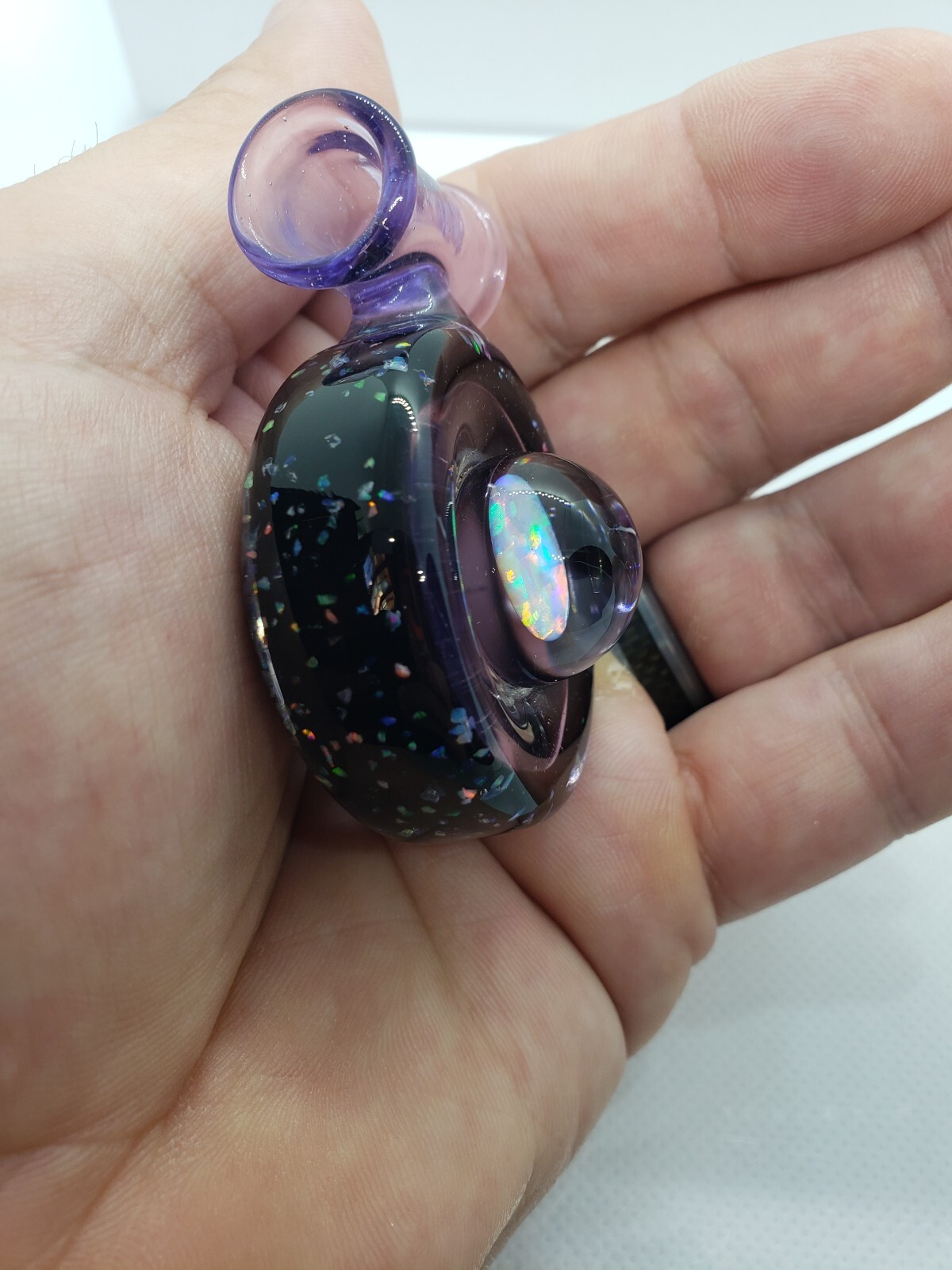 Derek Boro Boy #19 Wonder Tube Glass Water Pipe + #1 Space Coin Pendant 😍🔥