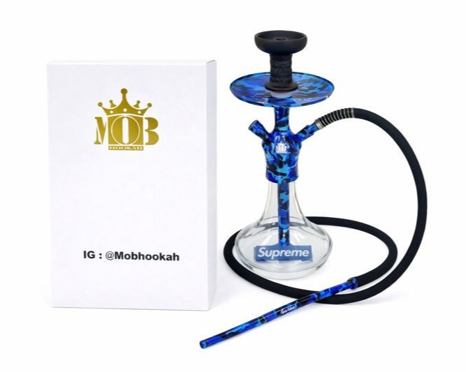 MOB XARA HOOKAH – 1 HOSE | 15&Prime; | BLUE CAMO SUPREME ONLY $69.69 – FREE SHIPPING