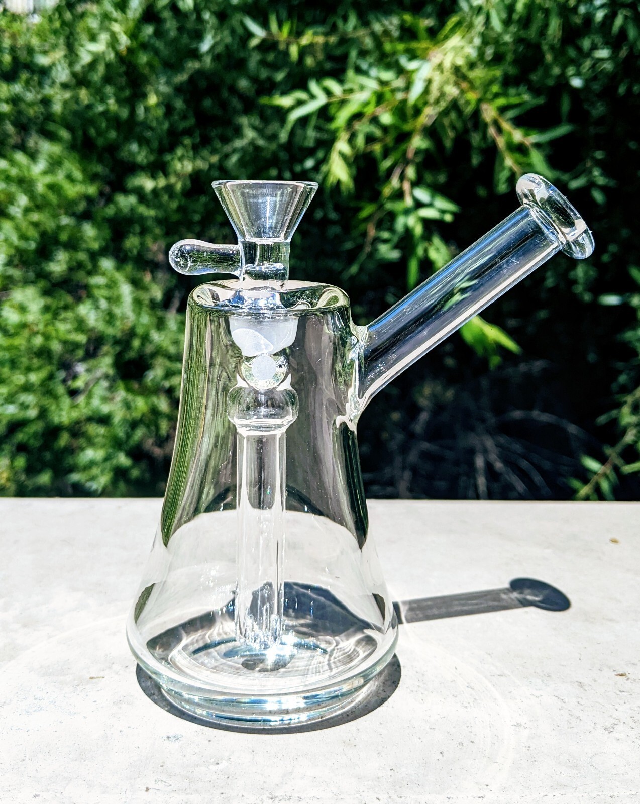 5.5&Prime; Thick Hammer Glass Bubbler Bong Carb Hole Premium Quality Water Pipe Hookah