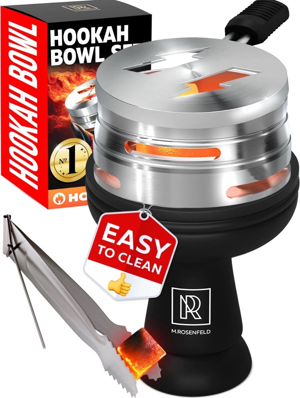 Universal Silicone Hookah Bowl Set for Enhanced Flavor and Easy Cleaning
