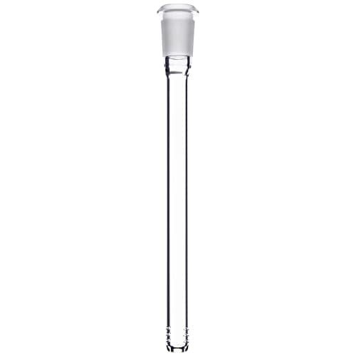 24mm Downstem for 14&Prime; Hookah – Glass/Metal Base, White – 1 Pack, Replacement Par