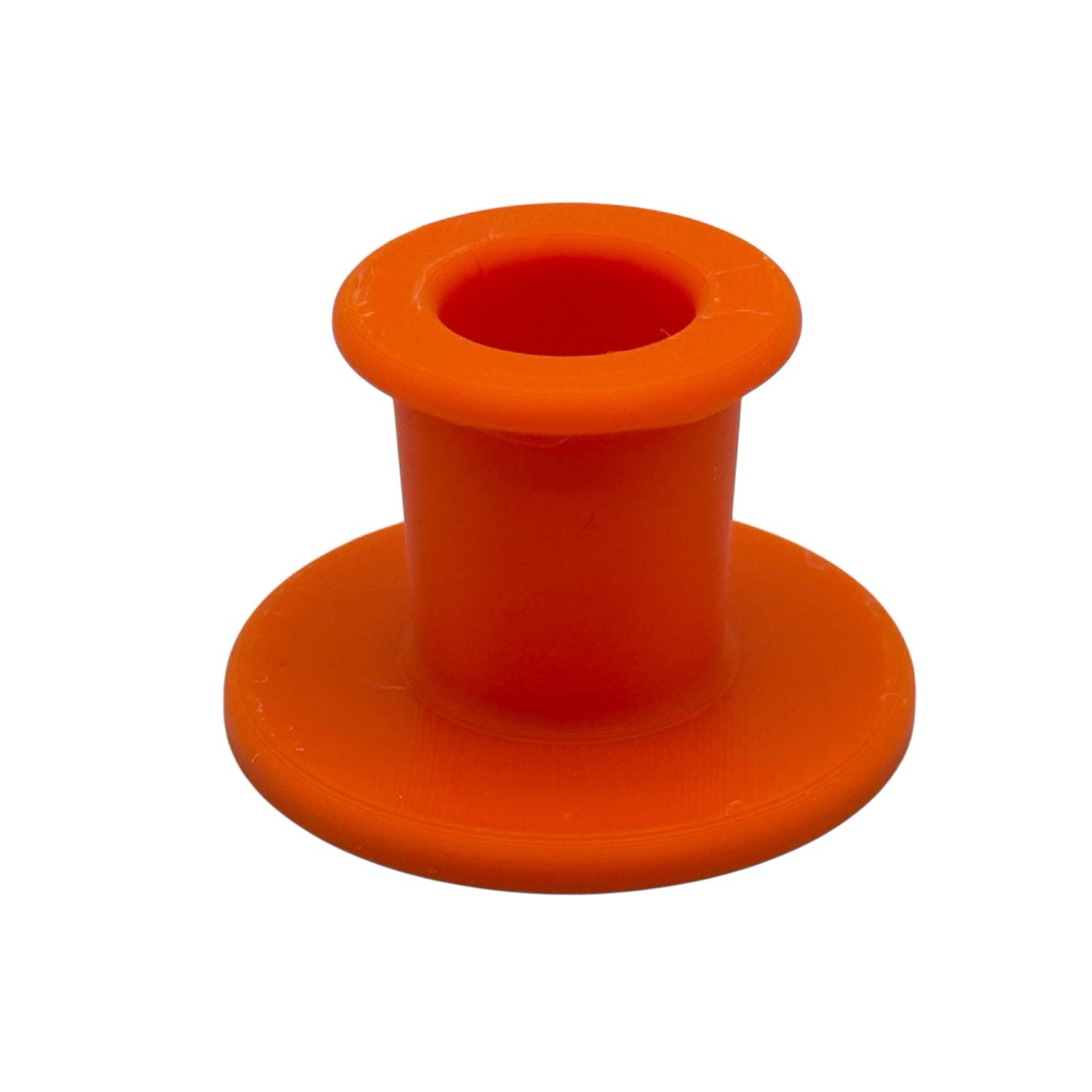 18MM,18 MM Bong Bowl Stand Holder Handmade Glass Slide Display Tower – Orange
