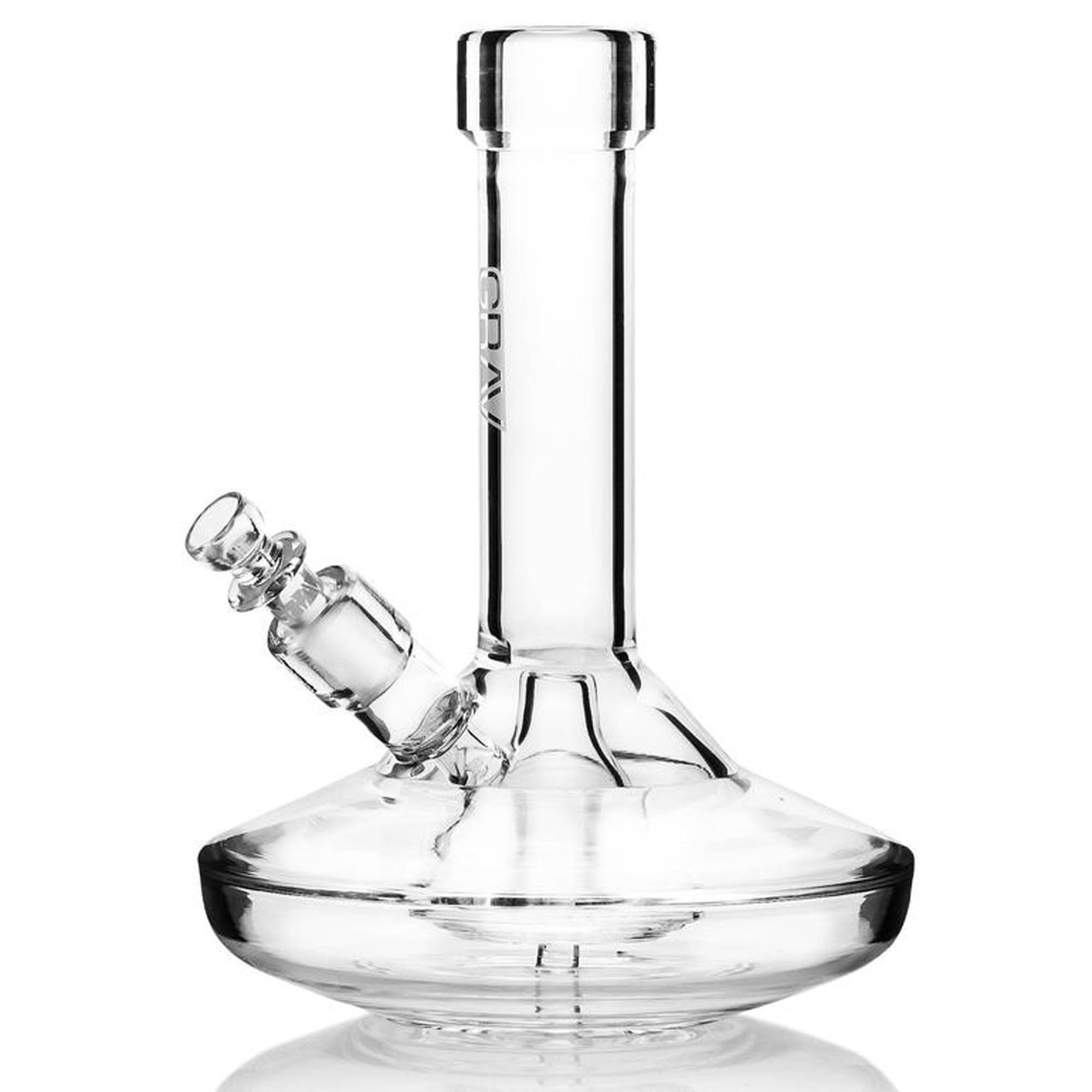 UFO 8&Prime; Inch Grav® Small Wide Base Water Pipe Bong Glass Hookah High Quality*USA*