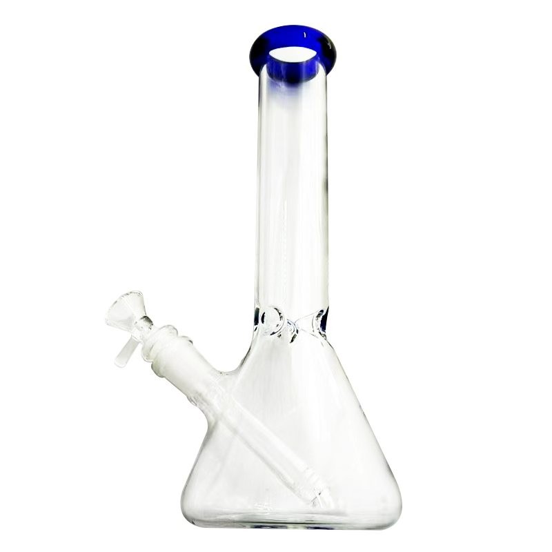 10&Prime; Heavy Duty Glass Bong Glass Water Pipe Smoking Tobacco Pipe Beaker 14MM Bowl