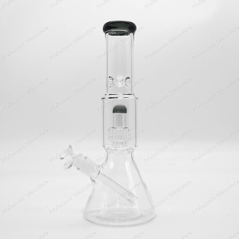 12&Prime; UFO Matrix Bong – Glass Water Pipe, UFO + Matrix Percolator, 14mm