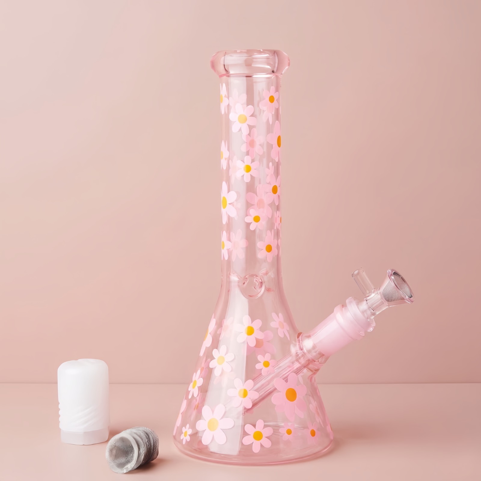 10&Prime; Heavy Duty Glass Beaker Bong Water Smoking Tobacco Pipe 14MM Bowl 10 Screens
