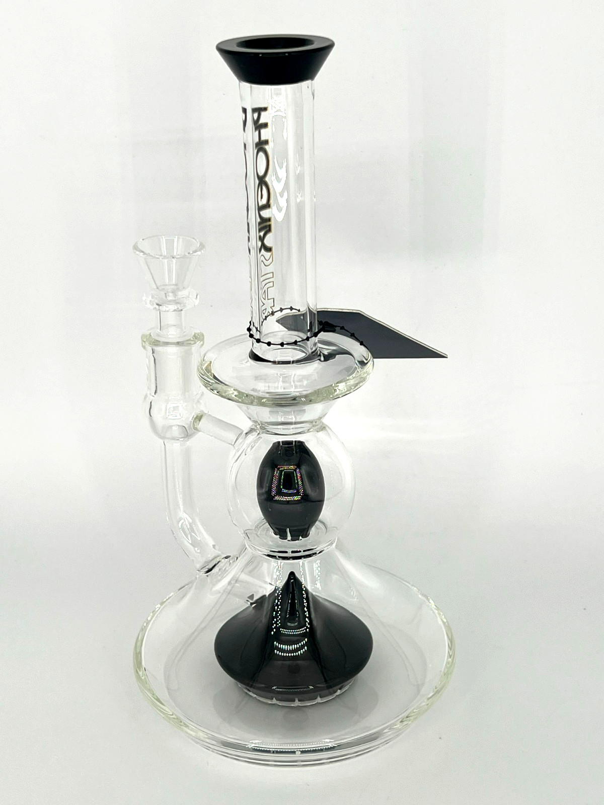 9.5&Prime; PHOENIX STAR DUAL SHOWERHEAD PERC FAB EGG BONG BUBBLER W/ BOWL*2 FREE GIFTS