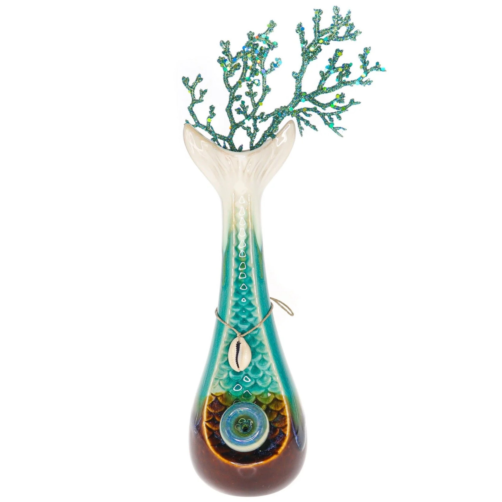 My Bud Vase « Yemaya » Mermaid Bong
