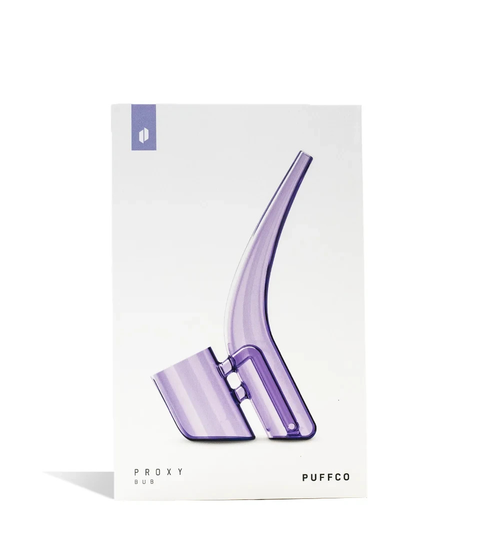 Proxy Bloom Bubbler Glass Water Accessory Purple New